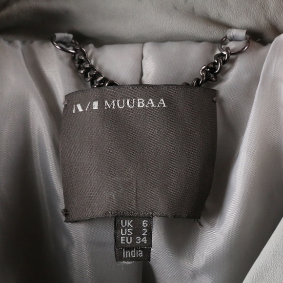 Muubaa Meursault Leather Biker Jacket - Picture 7 of 9